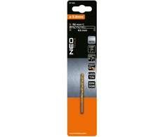 Wiertło HSS-TiN metalo grąžtas, 3,2 mm
