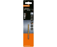 Wiertło HSS-TiN metalo grąžtas, 3,5 mm
