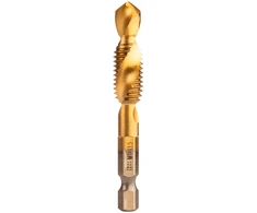 Grąžtas NEO TOOLS 08-956 M10x1.5 mm, TiN danga, šešiabriaunis