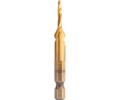 Wiertło HSS TiN sriegiklis, M3 x 0,5 mm, šešiakampis
