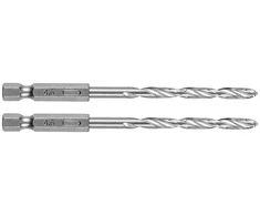 Wiertło Šešiakampis metalinis grąžtas 4,8 mm, 2 vnt.