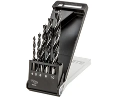 Wiertło Spiralinis medienos grąžtas, 4–10 mm, 5 vnt. rinkinys