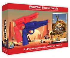 Wild Laukinių Vakarų šaudyklės žaidimas – dviejų Laukinių Vakarų šaudyklės revolverių rinkinys (CIB) – „Nintendo Switch 2“