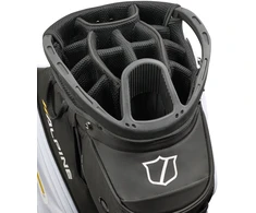 Wilson - Alpine krepšys krepšiui - juodas/baltas/oranžinis