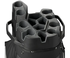 Wilson – „I-Lock 4 Dry“ golfo vežimėlio krepšys – juodas/pilkas