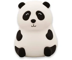 „Winkee“ – stalinė lempa – naktinė lemputė „Panda“ – kompaktiška