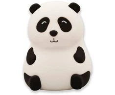„Winkee“ – stalinė lempa – naktinė lemputė „Panda“ – kompaktiška