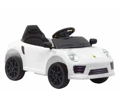 Lean Cars Vienvietis elektromobilis LeanToys WMT-666, baltas