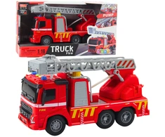 Lean Toys Gaisrinė mašina 1:16 su šviesos ir garso efektais