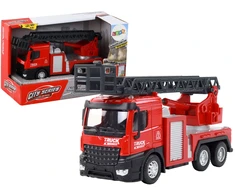 Lean Toys Gaisrinis automobilis su kopėčiomis Leantoys