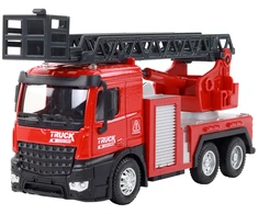 Lean Toys Gaisrinis automobilis su kopėčiomis Leantoys