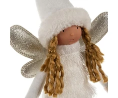 Fairy - Christmas figurine baltas Ruhhy 22342