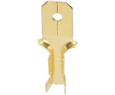 Wsuwka Neizoliuotas įdėklas, maksimalus skerspjūvis 2,5 mm², plotis 6,3 mm, 100 vnt.