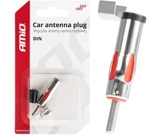 Automobilio antenos jungties kištukas, kampinis DIN amio-03970