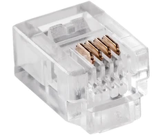 Wtyk Telefono kištukas RJ11 6P 4C