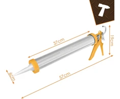 Bigstren Bigstretch 600ml Silicone Caulking Gun
