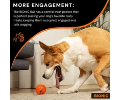 X-Bionic Bionic - BIONIC kamuoliukas - ryškiai oranžinis - didelis 8,2 cm