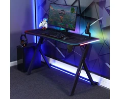 Xrocker „X-Rocker“ – „Lumio“ žaidimų stalas su RGB „Neo Motion“ +