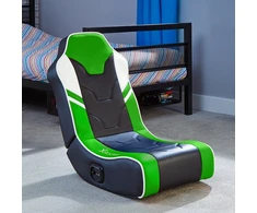 Xrocker „X-Rocker Shadow 2.0“ stereo garso žaidimų grindų keitiklis – žalias – SOLO