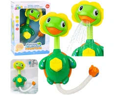 Lean Toys Vandens žaislas voniai - vėžlys fontanas