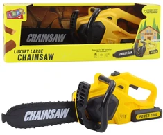 Lean Toys Žaislinis grandininis pjūklas su šviesomis ir garsais, 41 cm
