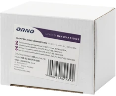 Orno Złączka 3 laidų kompresinė instaliacinė jungtis; bet kokiam 0,75–4 mm² laidui; IEC 450V/32A 100 vnt.