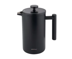 Zaparzacz Infuzeris, prancūziškas presas, 1 l, dvigubos sienelės, medinė rankena