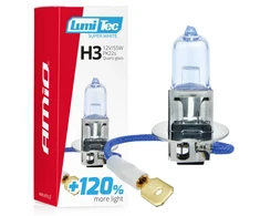 Halogeninė lemputė H3 12V 55W „Lumitec Super Baltas“ +120% amio-02136