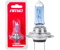 Halogeninė lemputė H7 12V 55W itin balta 1 vnt. blisterinėje pakuotėje amio-03364