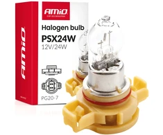 Halogeninė lemputė psx24w PG20-7 12v 24w amio-04411