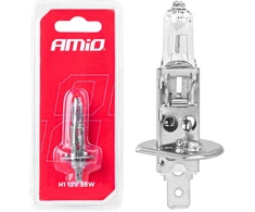 Halogeninė lemputė h1 12v 55w 1vnt. blisterinėje pakuotėje amio-03358