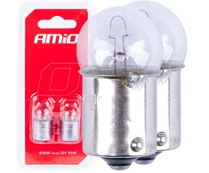 Halogeninės lemputės R10W BA15S 12V 2vnt. blisterinėje pakuotėje amio-03350