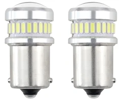 Żarówki led canbus 3014 24smd + 3030 6smd ba15s p21w r10w r5w baltas 12v 24v amio-02448