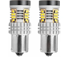 LED lemputės Canbus 3020 24SMD 1156 BA15S P21W R10W R5W baltos 12V 24V amio-02797
