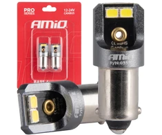 LED lemputės Canbus Pro T4W BA9s 4x2016 SMD baltos 12v 24v amio-03579