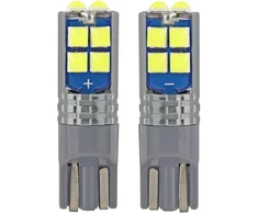 LED lemputės W5W Canbus 10SMD 3030 T10 12V 24V amio-02447