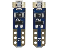 Amio LED lemputės Standard T5 1xSMD 3030 12V Didelės galios 2vnt.