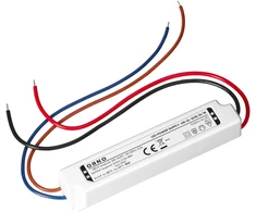Zasilacz Maitinimo šaltinis LED maitinimo šaltinis, IP67, hermetiškas, 24V, 18W, plastikinis korpusas