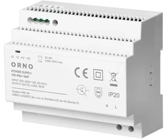 Orno Maitinimo šaltinis Maitinimo šaltinis, montuojamas ant DIN bėgelio, 24 V nuolatinės srovės, 6,25 A, 150 W, 6 moduliai
