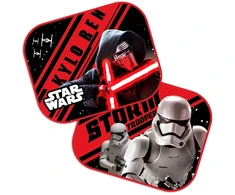 Zasłonki Seven Šoninės saulės užuolaidėlės automobiliui 44x35 cm, 2 vnt., Star Wars First Order