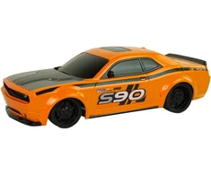 Lean Toys Nuotoliniu būdu valdomas sportinis automobilis 1:24 oranžinis
