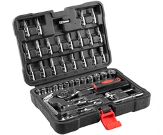 Top Tools Rinkinys 1/4 colio lizdinių raktų rinkinys, 49 vnt.