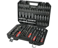 Zestaw Rinkinys 179 galvučių rinkinys, CRV, S2, 1/2", 3/8", 1/4", BMC, Proline