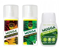 Zestaw Rinkinys 2 x „Mugga 50%“ + 9,5 % dehidratuoto šeimos kremo + raminamojo balzamo 50 ml rinkinys