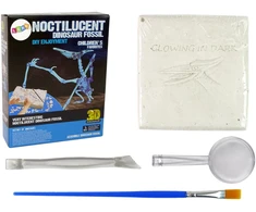 Lean Toys Archeologijos kasinėjimų rinkinys dinozauro skeletas pteranodon 3D holograma
