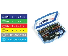 Dedra Atsuktuvo antgaliu komplektas 32 vnt