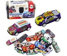 Lean Toys Automobilių Rinkinys Lagamine su 25 Mašinėlėmis ir Gatvių Kilimėliu