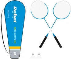 Badmintono rinkinys, grūdintas plienas, REBEL ACTIVE