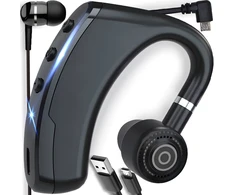 Zestaw Rinkinys Belaidės „Bluetooth“ ausinės vairuotojams