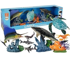 Lean Toys Figūrėlių rinkinys Povandeniniai gyvūnai